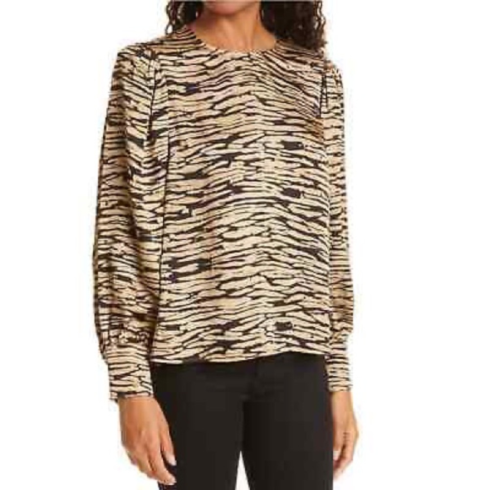 New RAILS Rozz Satin Blouse Size Small